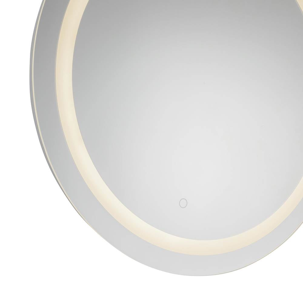 Kuzco VM40432-5CCT Sandblasted Merc Edge Hillmont 32-in Sandblasted Merc Edge Led Vanity Mirror Image 2