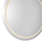 Kuzco VM40440-5CCT Sandblasted Merc Edge Hillmont 40-in Sandblasted Merc Edge Led Vanity Mirror Image 3