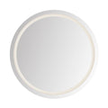 Kuzco VM41040-5CCT Sandblasted Merc Edge Hillmont 40-in Sandblasted Merc Edge Led Vanity Mirror Image 1