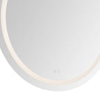 Kuzco VM41040-5CCT Sandblasted Merc Edge Hillmont 40-in Sandblasted Merc Edge Led Vanity Mirror Image 3