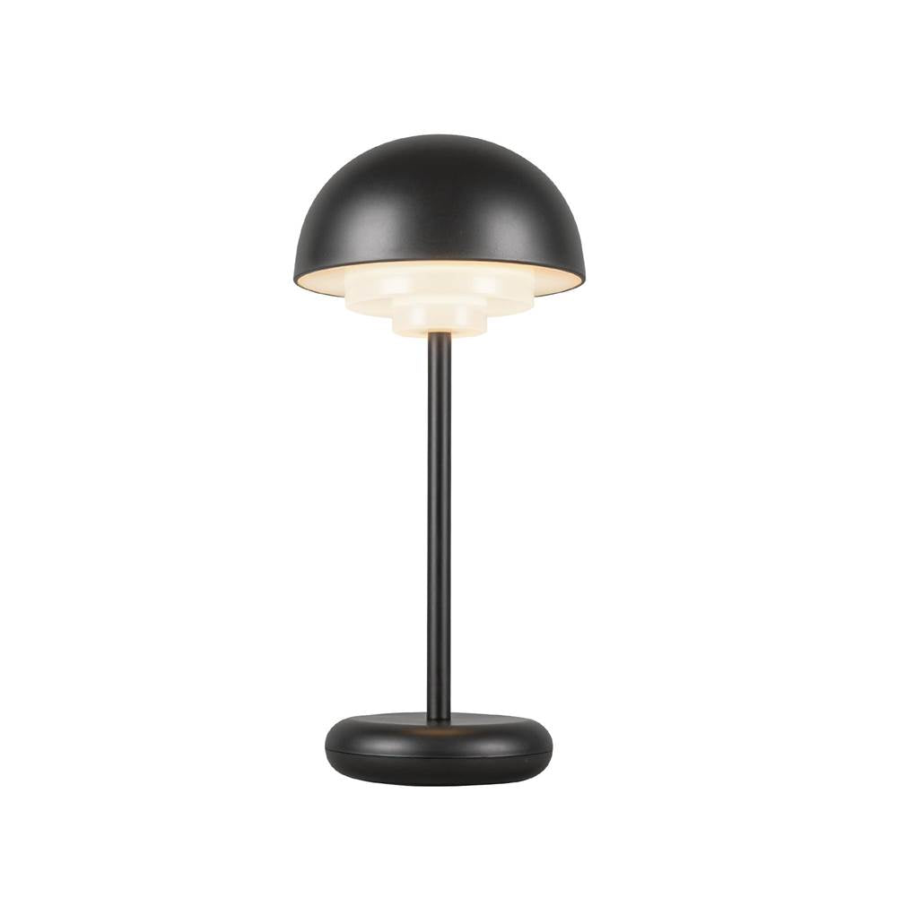 Kuzco TL63812-BK Black Hinata 5-in Black Led Table Lamp Image 1