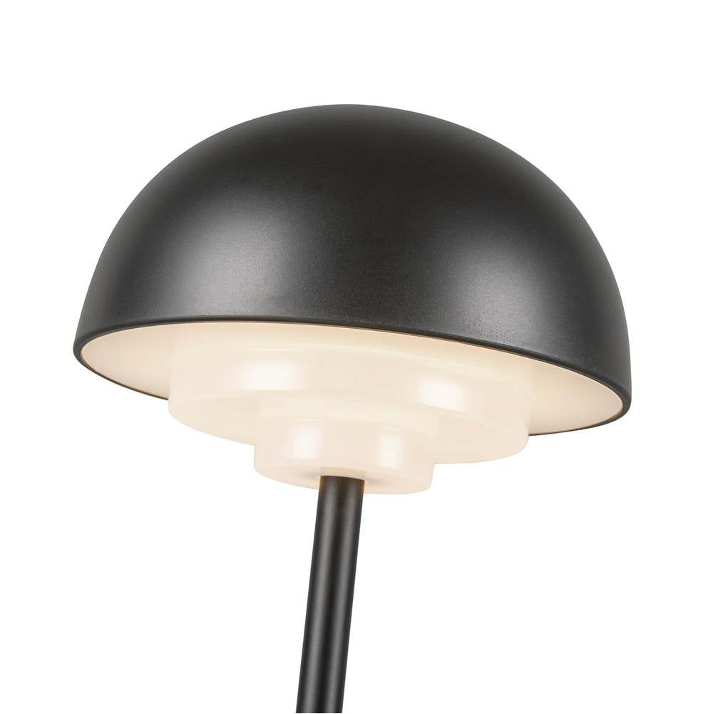 Kuzco TL63812-BK Black Hinata 5-in Black Led Table Lamp Image 3
