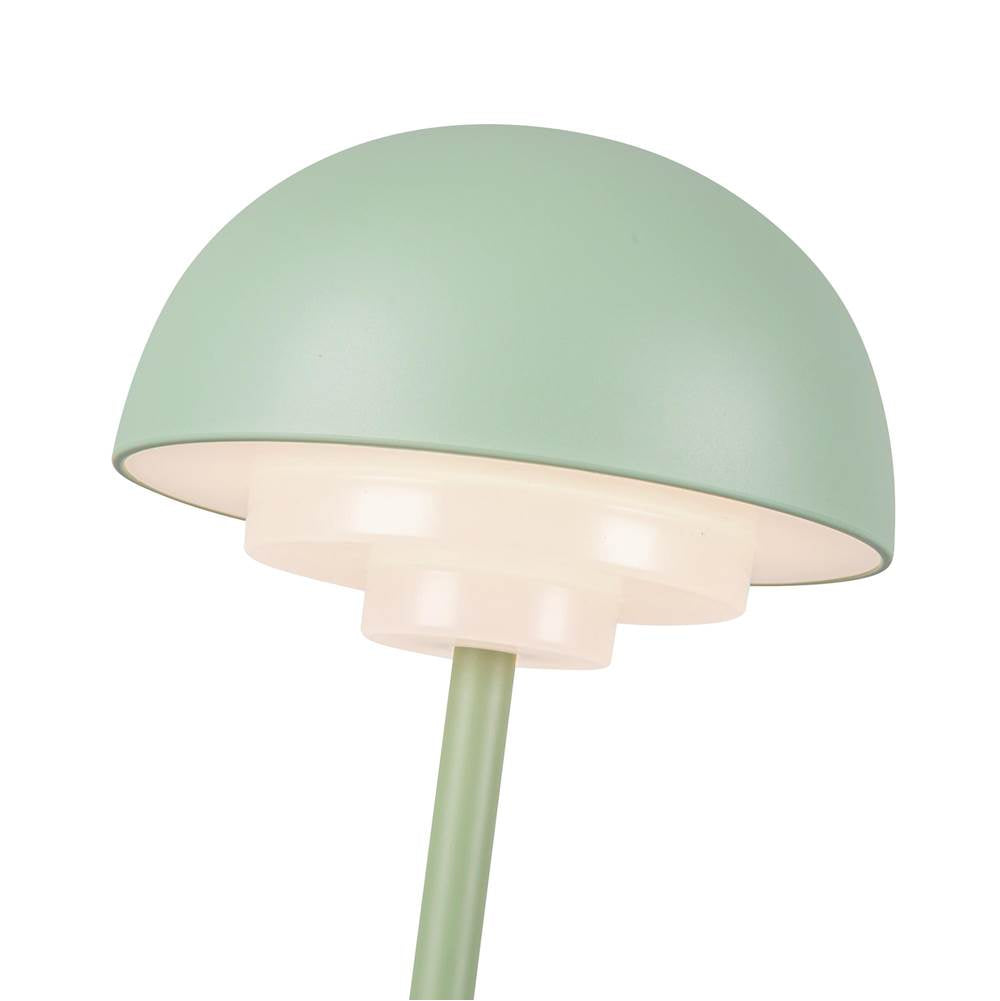 Kuzco TL63812-GN Sage Green Hinata 5-in Sage Green Led Table Lamp Image 2