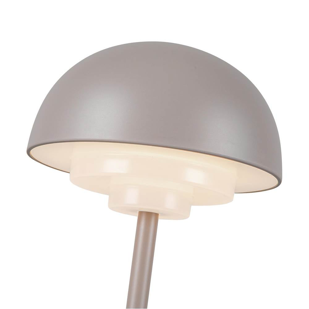 Kuzco TL63812-MN Moonstone Gray Hinata 5-in Moonstone Gray Led Table Lamp Image 2