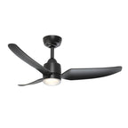 Kuzco CF72942-MB Matte Black Hugo 42-in Matte Black With Light Kit Ceiling Fan Image 1