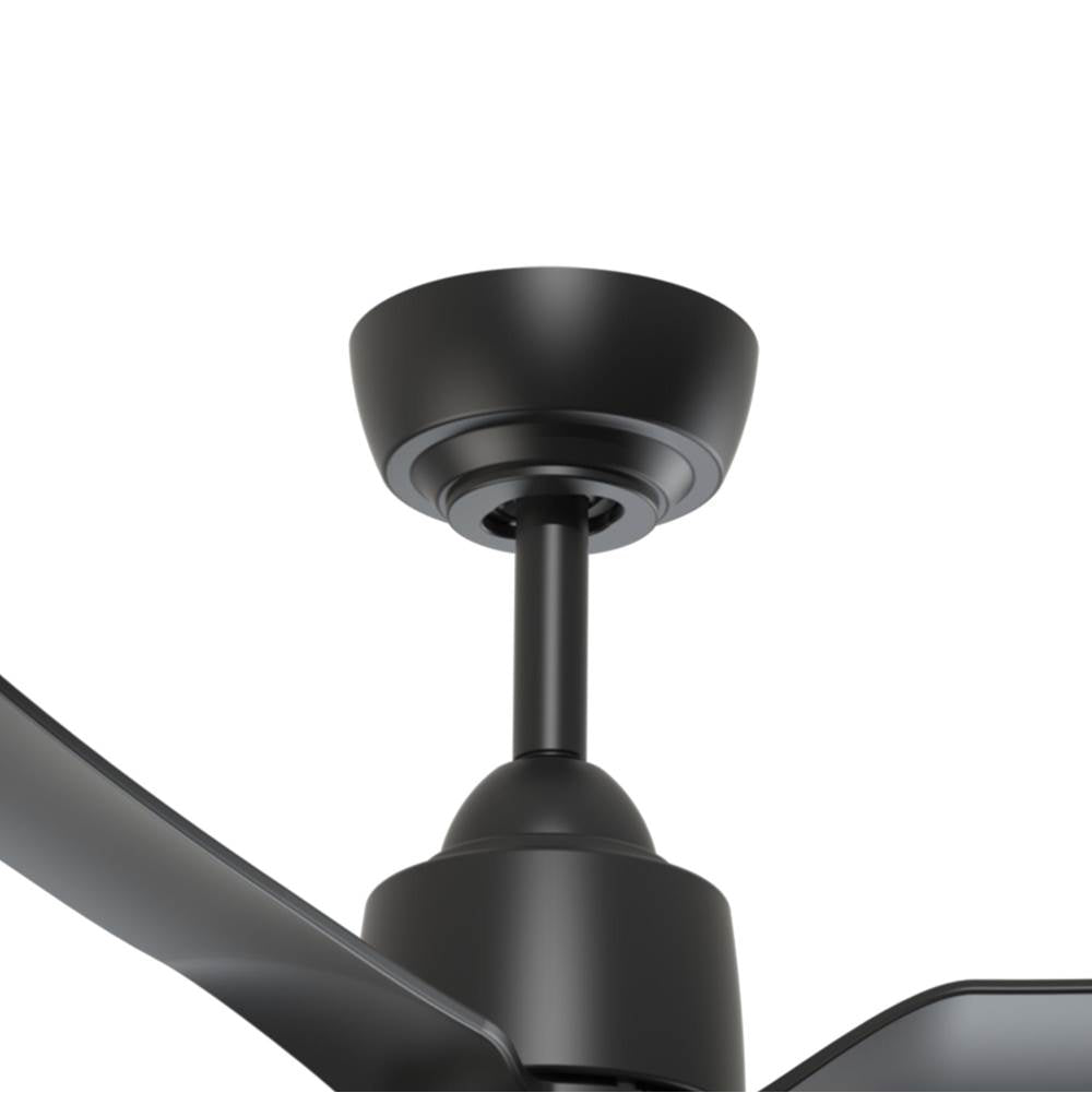 Kuzco Hugo 42-in Matte Black With Light Kit Ceiling Fan