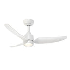 Kuzco CF72942-WH White Hugo 42-in White With Light Kit Ceiling Fan Image 1