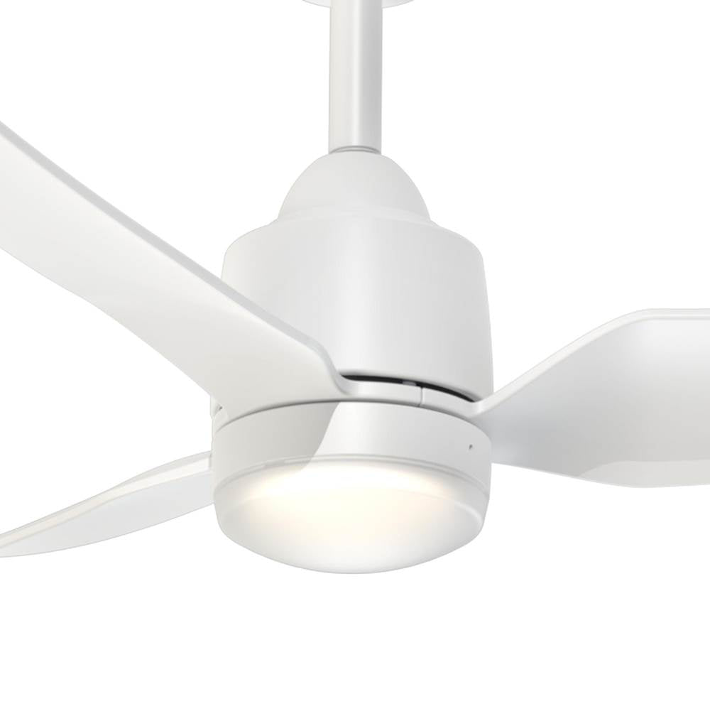 Kuzco CF72942-WH White Hugo 42-in White With Light Kit Ceiling Fan Image 3