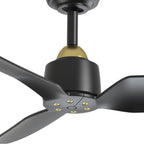 Kuzco CF92952-BG/MB Brushed Gold,Matte Black Hugo 52-in Brushed Gold/matte Black Fan Ceiling Fan Image 3