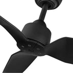 Kuzco CF92952-MB Matte Black Hugo 52-in Matte Black Led Exterior Ceiling Fan Image 8