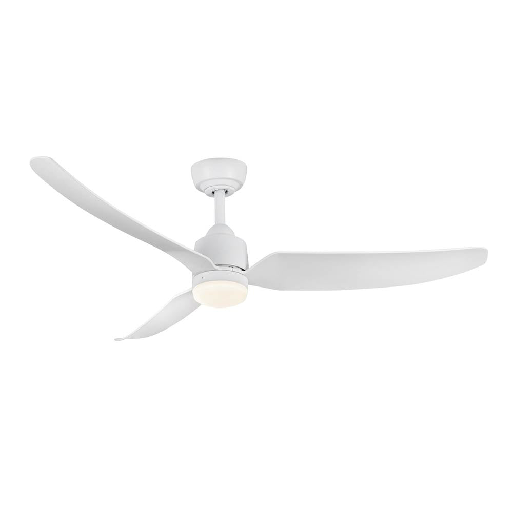 Kuzco CF92952-WH Matte White Hugo 52-in Matte White Led Exterior Ceiling Fan Image 2