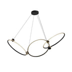 Kuzco CH17703-BK Black Isho 3 Head Black Led Chandelier Image 5