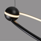 Kuzco CH17703-BK Black Isho 3 Head Black Led Chandelier Image 3