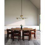 Kuzco Jayden 40-in Black Led Chandeliers
