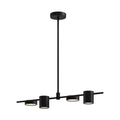 Kuzco LP96840-BK-UNV Black Jayden 40-in Black Led Linear Pendant Image 1