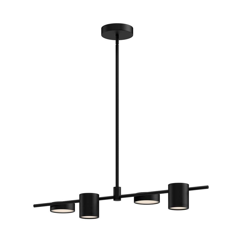 Kuzco LP96840-BK-UNV Black Jayden 40-in Black Led Linear Pendant Image 1