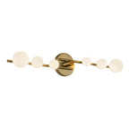 Kuzco VL55529-BG/OP Brushed Gold,Opal Glass Juniper 29-in Brushed Gold/opal Glass Led Vanity Image 1