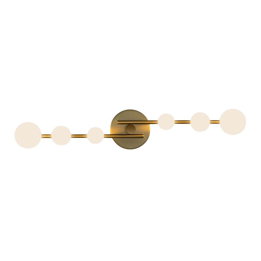 Kuzco VL55529-BG/OP Brushed Gold,Opal Glass Juniper 29-in Brushed Gold/opal Glass Led Vanity Image 3