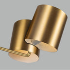 Kuzco CH58830-BG Brushed Gold Keiko 30-in Brushed Gold 6 Lights Chandelier Image 2