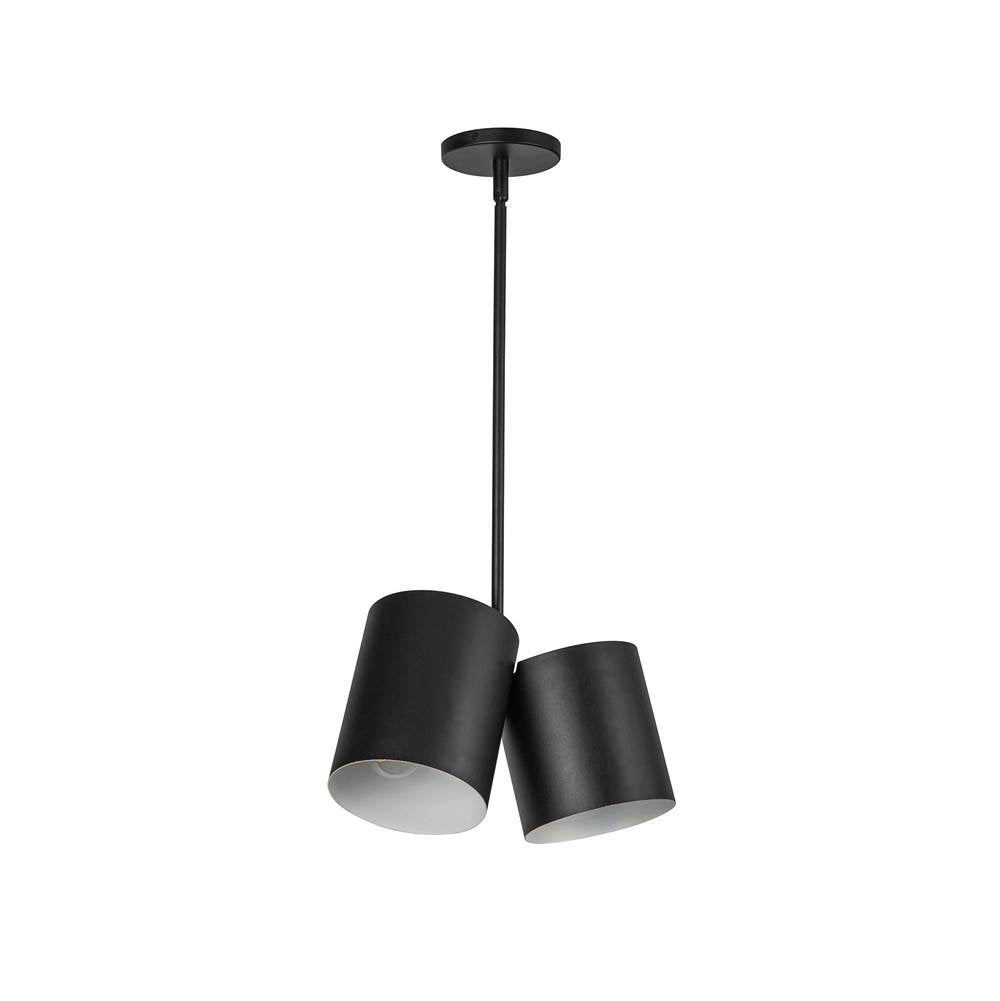 Kuzco PD58814-BK Black Keiko 14-in Black 2 Lights Pendant Image 3