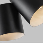 Kuzco SF58814-BK Black Keiko 14-in Black 2 Lights Semi-flush Image 2