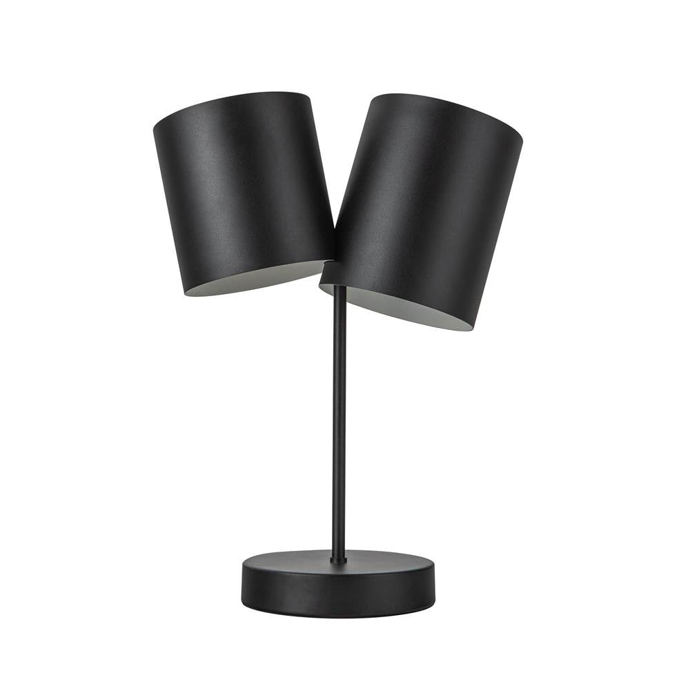 Kuzco Keiko 14-in Brushed Gold 2 Lights Table Lamp