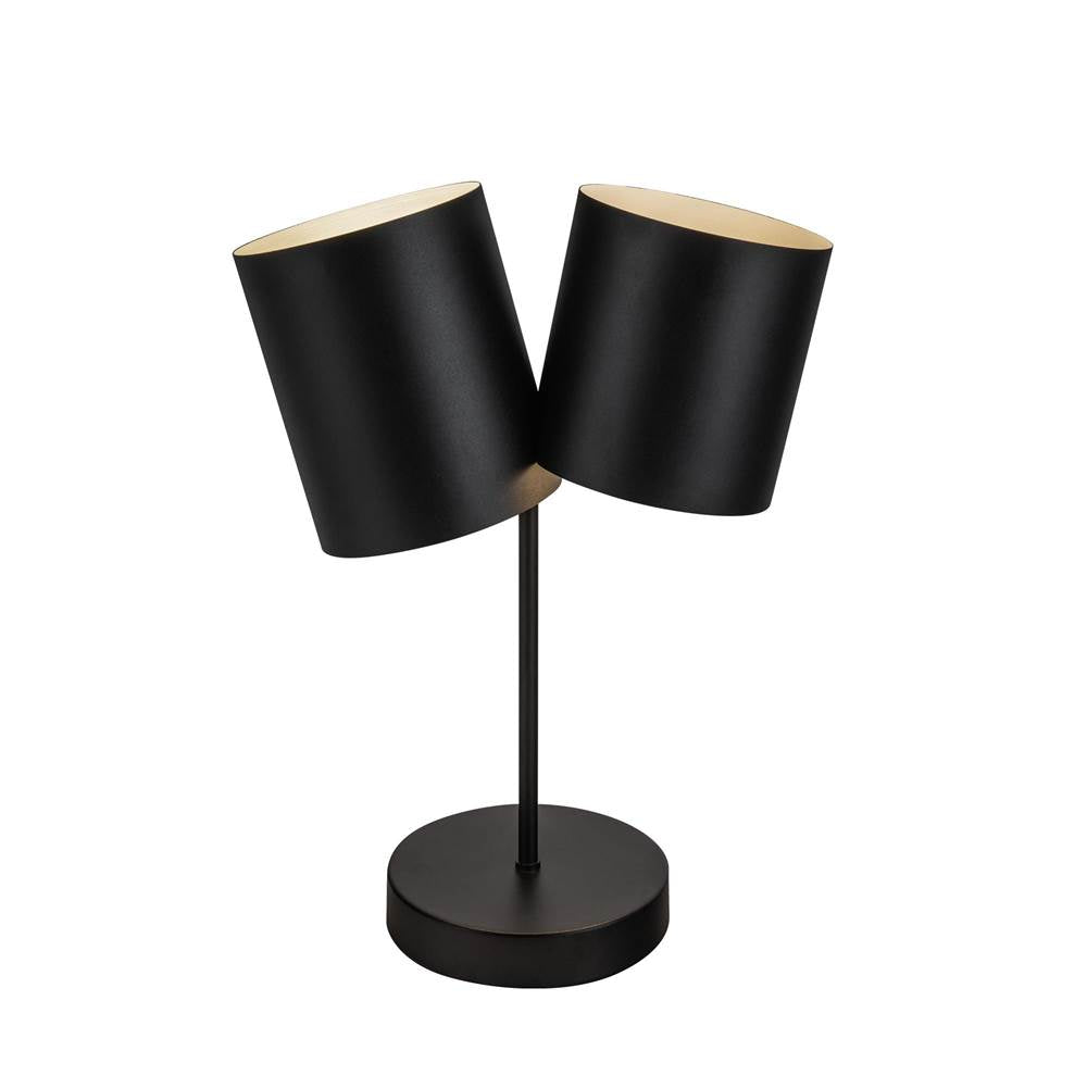 Kuzco TL58814-BK Black Keiko 14-in Black 2 Lights Table Lamp Image 4