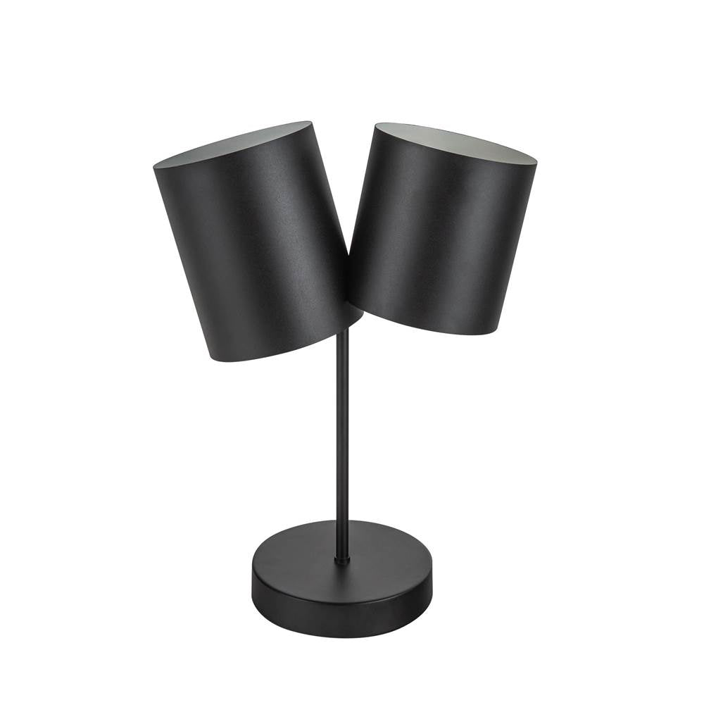 Kuzco TL58814-BK Black Keiko 14-in Black 2 Lights Table Lamp Image 3