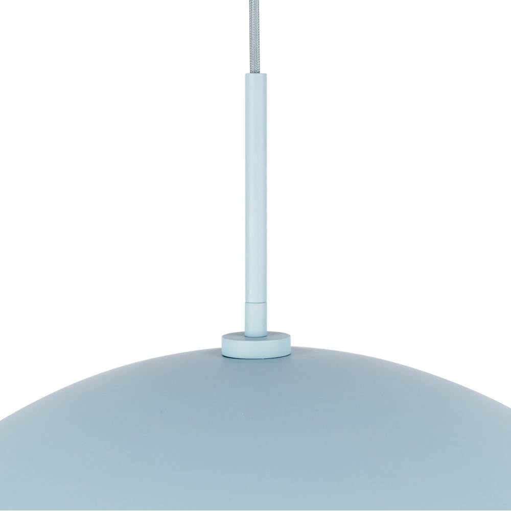 Kuzco PD55922-CER Cerulean Kirby 22-in Cerulean Socket Pendant Image 2