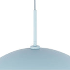 Kuzco PD55922-CER Cerulean Kirby 22-in Cerulean Socket Pendant Image 2