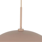 Kuzco PD55922-PEC Peach Kirby 22-in Peach Socket Pendant Image 3