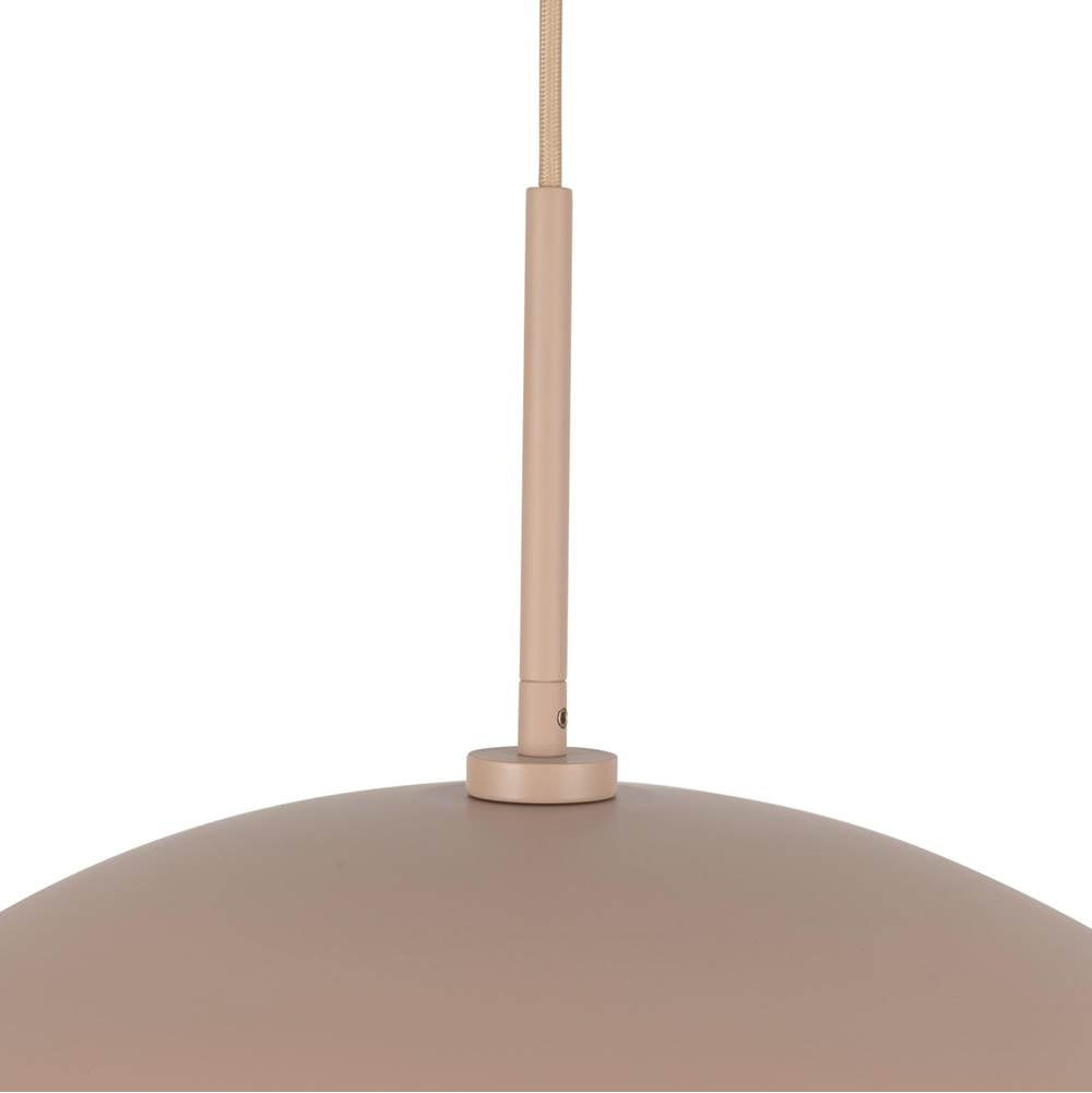 Kuzco PD55922-PEC Peach Kirby 22-in Peach Socket Pendant Image 3