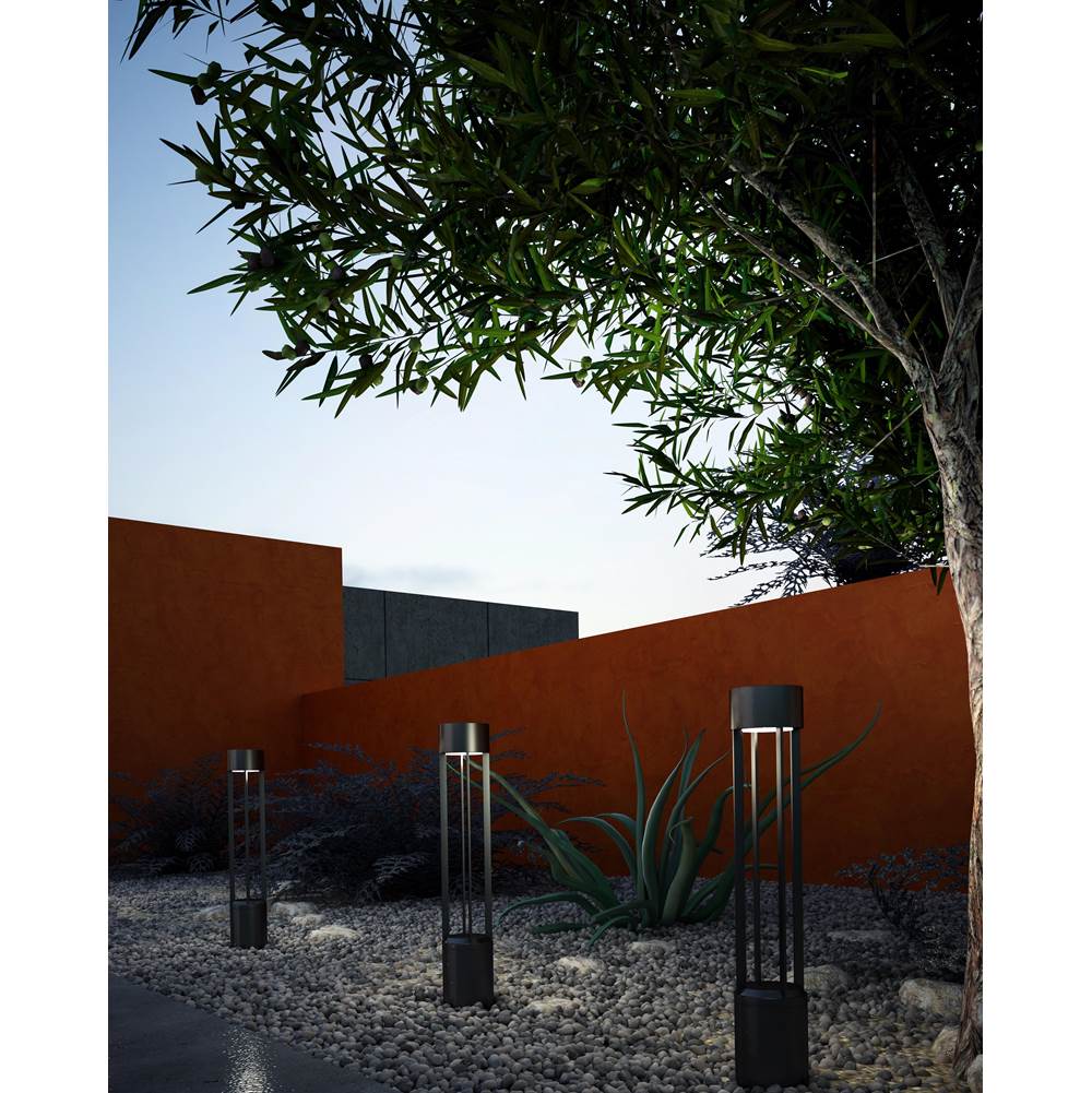 Kuzco Knox 36-in Black Led Exterior Bollard
