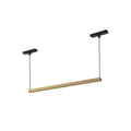 Kuzco Kyan 22-in Brushed Gold 4000k Trilo Track Linear Pendant