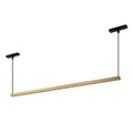 Kuzco Kyan 33-in Brushed Gold 4000k Trilo Track Linear Pendant