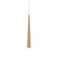 Kuzco Mina 24-in Brushed Gold Led Pendant