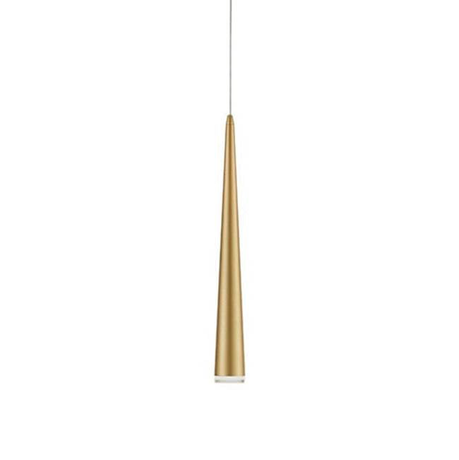 Kuzco Mina 24-in Brushed Gold Led Pendant