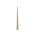 Kuzco Mina 36-in Brushed Gold Led Pendant