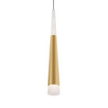 Kuzco Ultra 2-in Brushed Gold Led Pendant