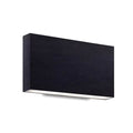 Kuzco Mica 10-in Black Led All Terior Wall