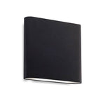 Kuzco Slate 6-in Brushed Gold Led Wall Sconce