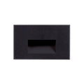 Kuzco Sonic 3-in Black Led Exterior Low Voltage Wall/step Lights