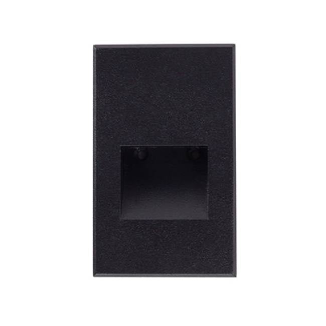 Kuzco Sonic 5-in Black Led Exterior Low Voltage Wall/step Lights