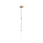 Kuzco Motif 21-in Brushed Gold Led Multi Pendant