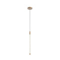 Kuzco Motif 21-in Brushed Gold Led Pendant