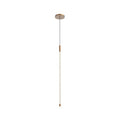 Kuzco Motif 27-in Brushed Gold Led Pendant