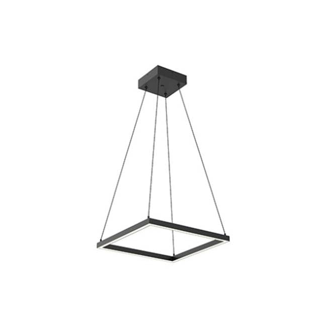 Kuzco Piazza 18-in Brushed Gold Led Pendant
