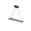 Kuzco Piazza 30-in Brushed Gold Led Pendant