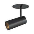 Kuzco Downey 2-in Black Led Semi Flush Mount
