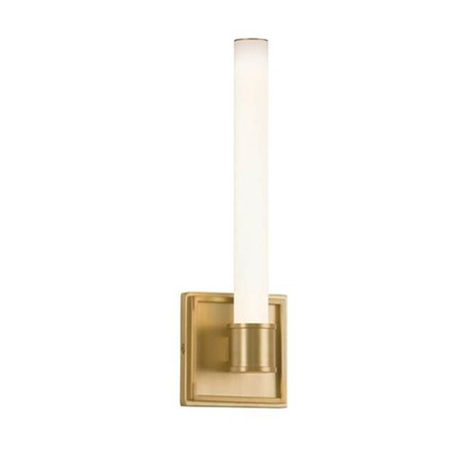 Kuzco Rona 14-in Brushed Gold Led Wall Sconce